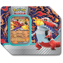 Pokemon Trading Card Game: Scarlet & Violet - Paldea Partners Collectors Tin - Skeledirge EX - Scroll and Circuit Games