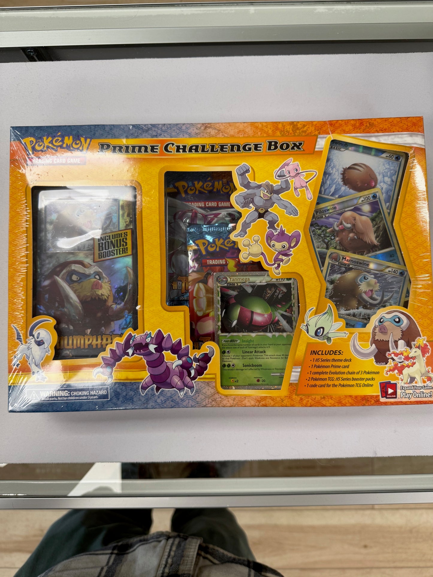 Pokemon 2011 PRIME CHALLENGE BOX HS Triumphant - Yanmega - FACTORY SEALED