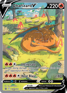 Charizard V - SWSH 260 - Black Star Promo - Scroll and Circuit Games