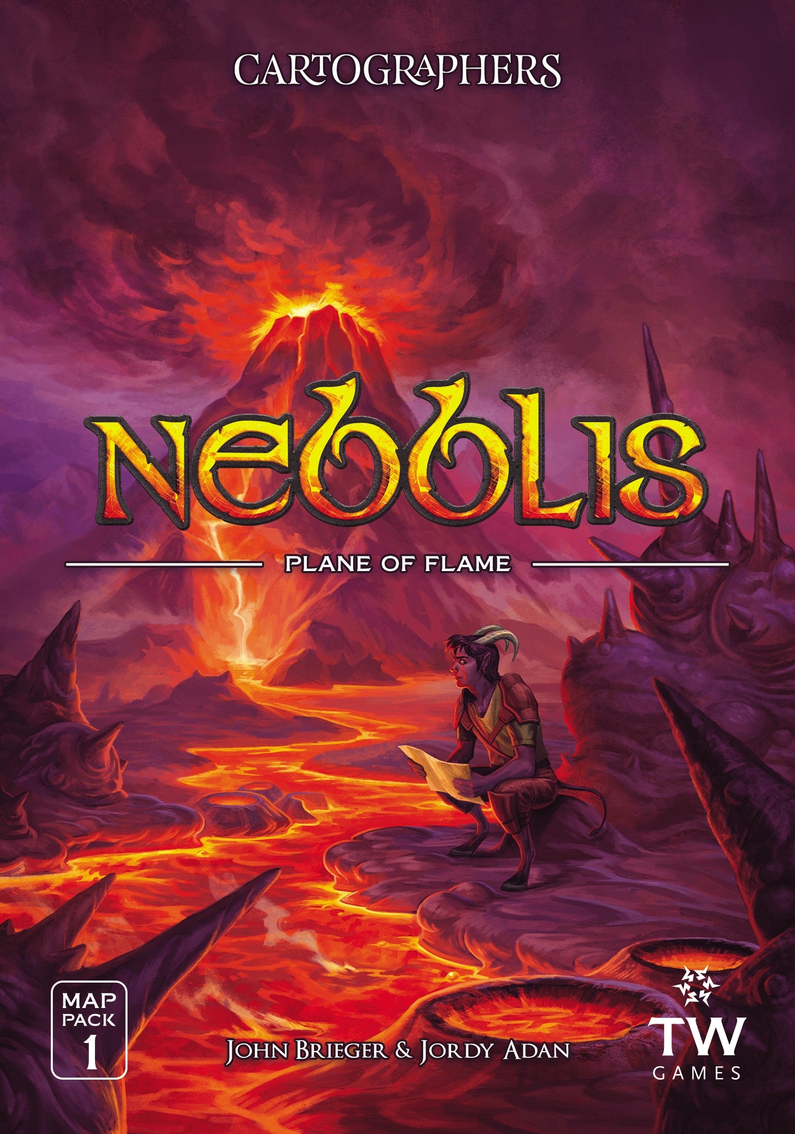 Cartographers - Map Pack: Nebblis - Scroll and Circuit Games