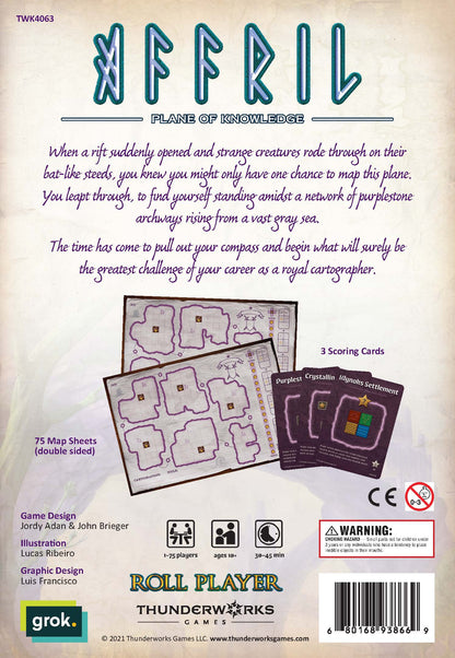 Cartographers - Map Pack: Affril - Scroll and Circuit Games