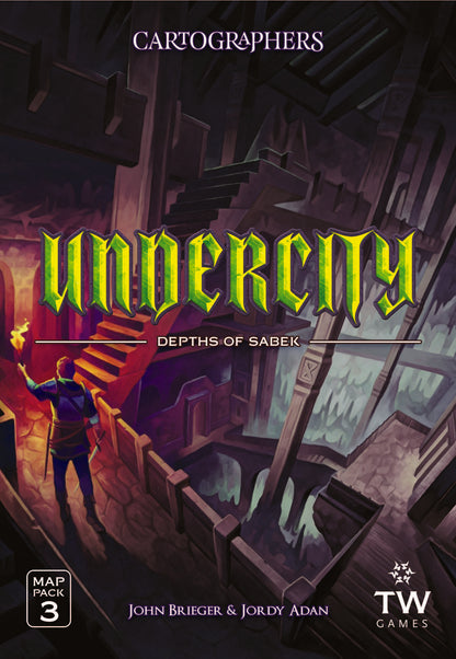 Cartographers - Map Pack: Undercity - Scroll and Circuit Games