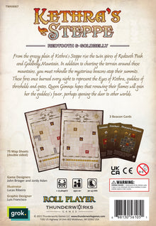 Cartographers - Map Pack: Kethra's Steppe - Scroll and Circuit Games