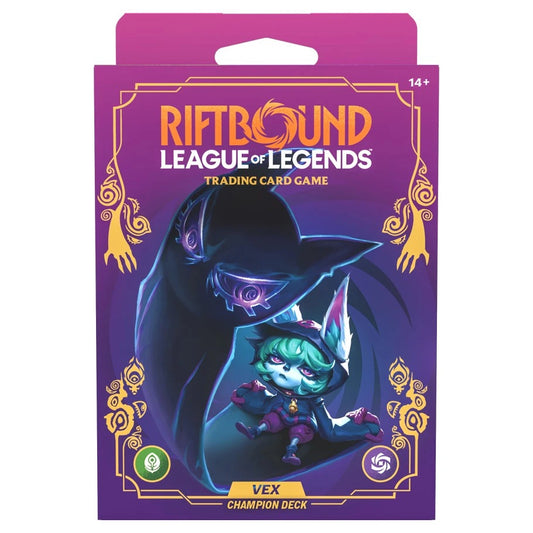 Riftbound - League of Legends TCG: Unleashed Champion Deck: Vex