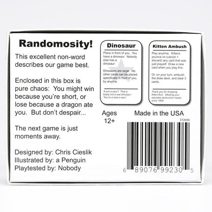 We Didn't Playtest This at All