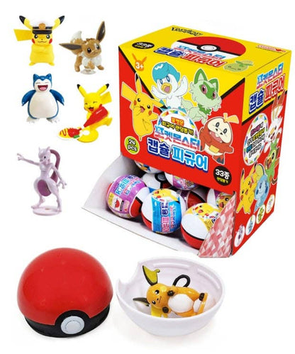 Pokémon Figure - Random Mystery Capsule Toy - Pokeball