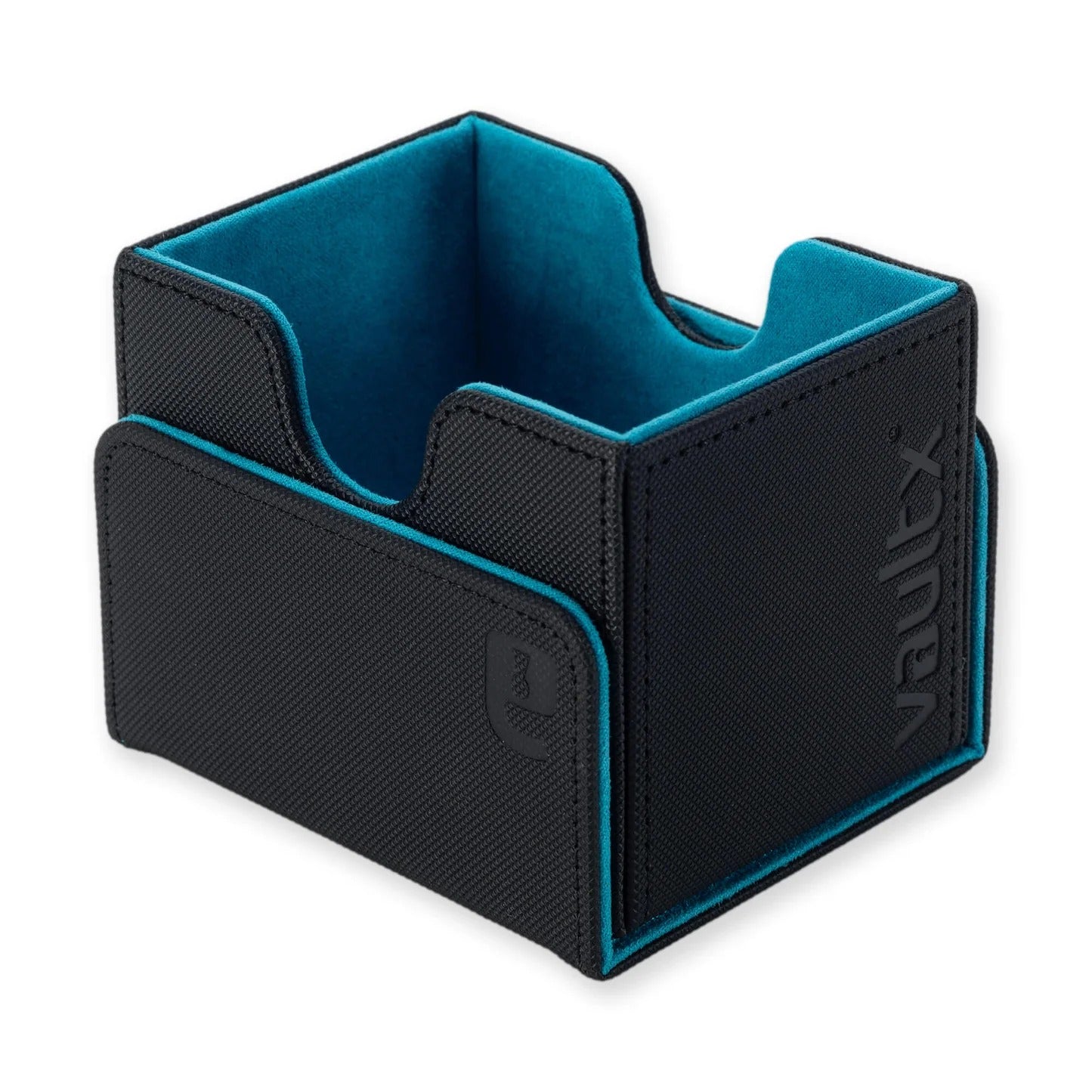 VaultX - Sideloading Deck Box 100+ - Black and Electric Blue