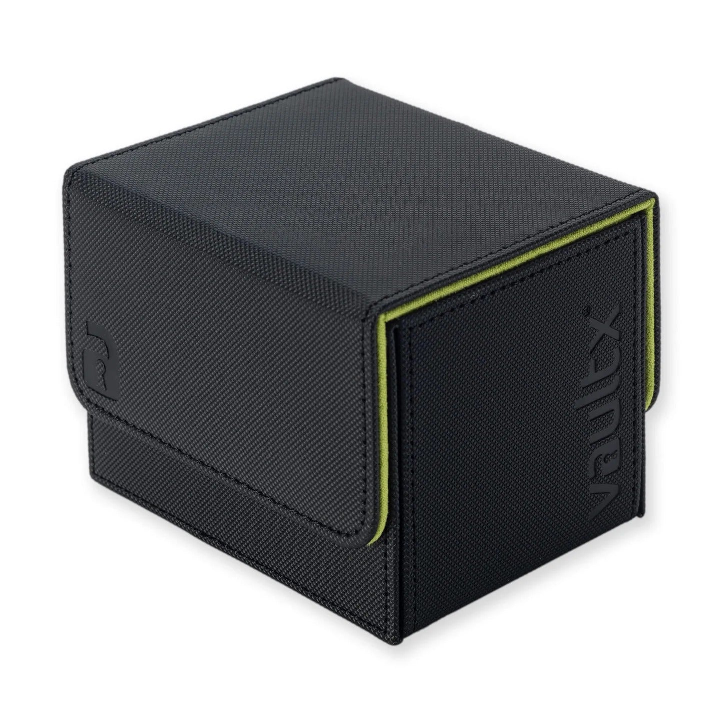 VaultX - Sideloading Deck Box 100+ - Black and Electric Green