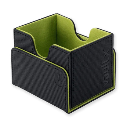 VaultX - Sideloading Deck Box 100+ - Black and Electric Green