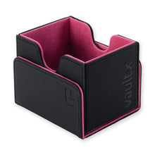 VaultX - Sideloading Deck Box 100+ - Black and Electric Pink