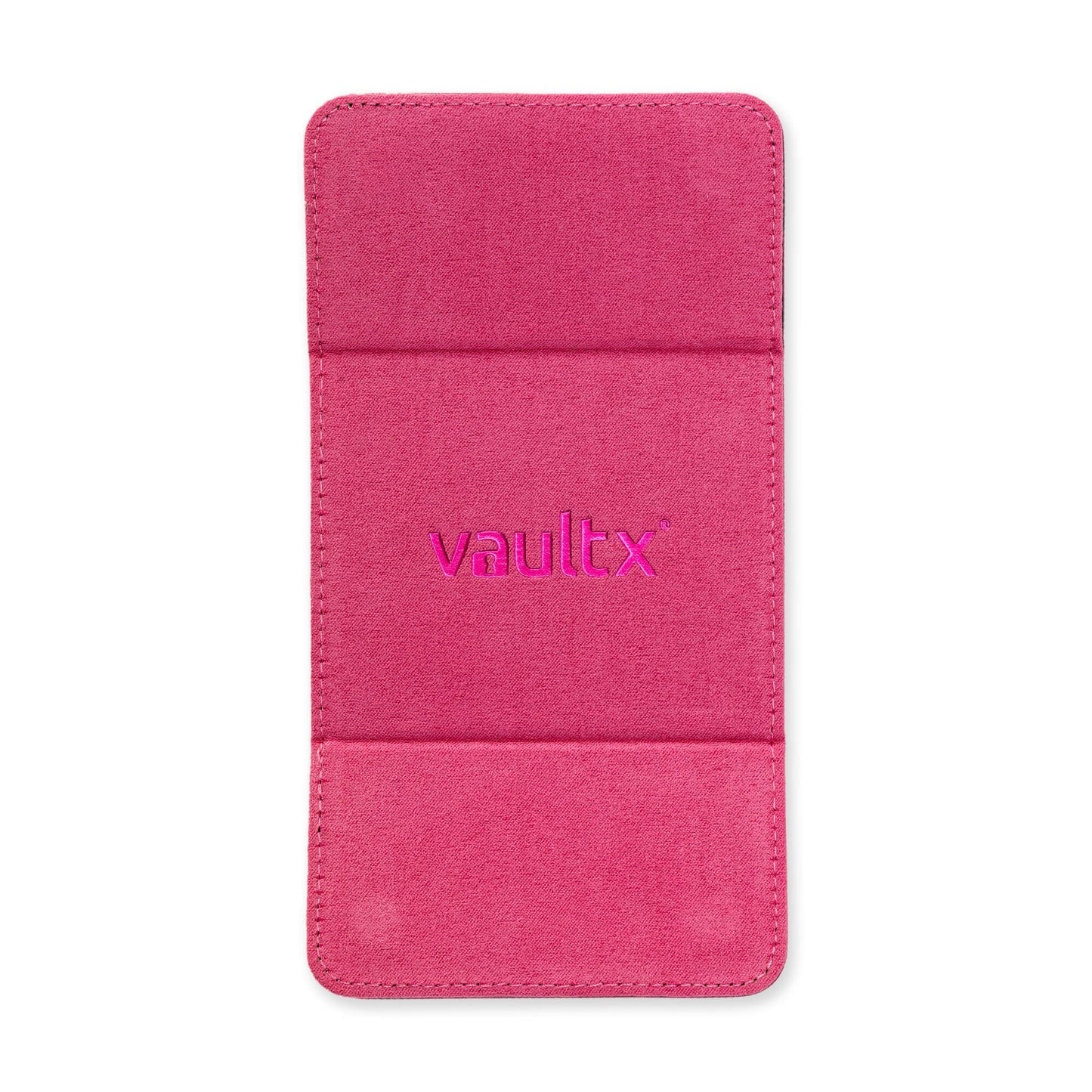 VaultX - Sideloading Deck Box 100+ - Black and Electric Pink