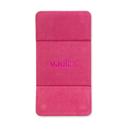 VaultX - Sideloading Deck Box 100+ - Black and Electric Pink