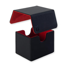 VaultX - Sideloading Deck Box 100+ - Black and Electric Red