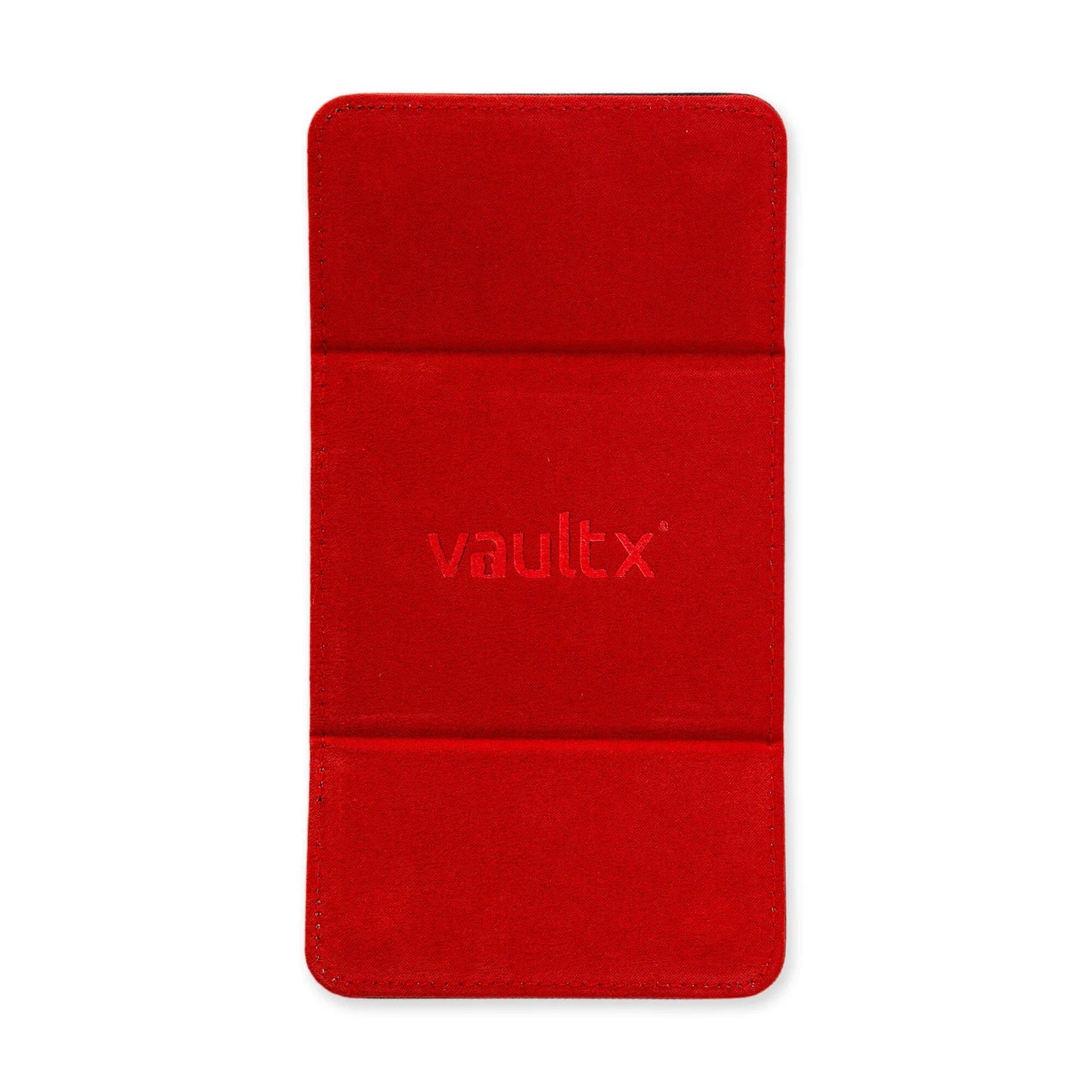 VaultX - Sideloading Deck Box 100+ - Black and Electric Red