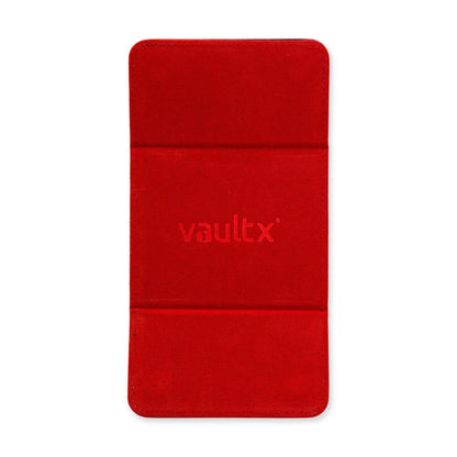 VaultX - Sideloading Deck Box 100+ - Black and Electric Red