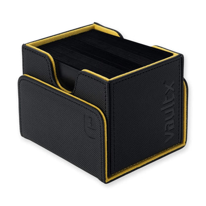 VaultX - Sideloading Deck Box 100+ - Black and Electric Yellow