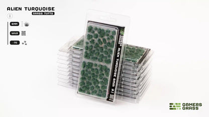 Gamers Grass - Alien Turquoise Tuft (6mm)