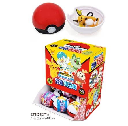 Pokémon Figure - Random Mystery Capsule Toy - Pokeball