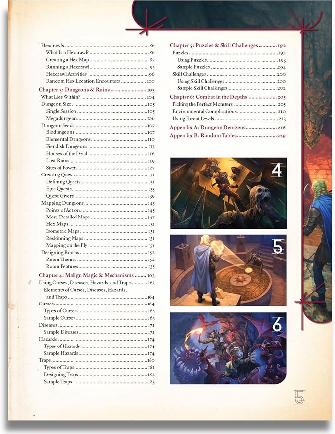 D&D 5E: Campaign Builder: Dungeons and Ruins Map Folio - Scroll and Circuit Games