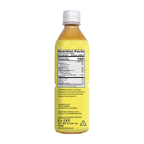 Little Jasmine: Pineapple Green Tea