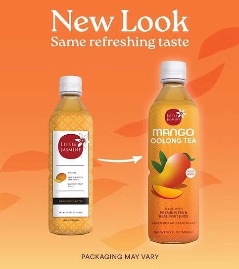 CASE OF 12 - Little Jasmine: Mango Oolong Tea