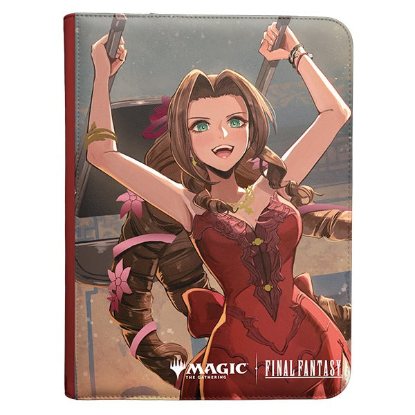 Final Fantasy VII: Aerith Gainsborough with a Steel Chair - UltraPro 9-Pocket Zippered Binder