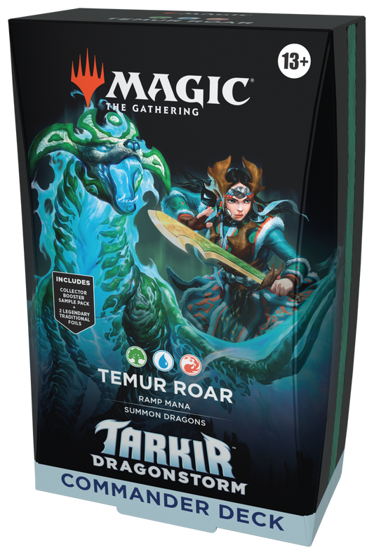 MTG: Tarkir Dragonstorm  Commander Deck - Temur Roar