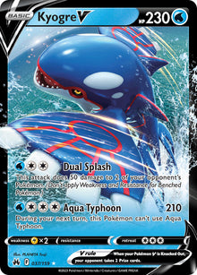 Kyogre V - 037/159 - Scroll and Circuit Games