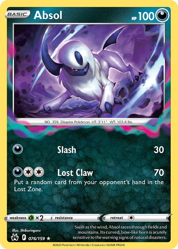 Absol - 076/159 - Scroll and Circuit Games