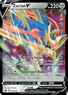 Zacian V - 095/159 - Scroll and Circuit Games