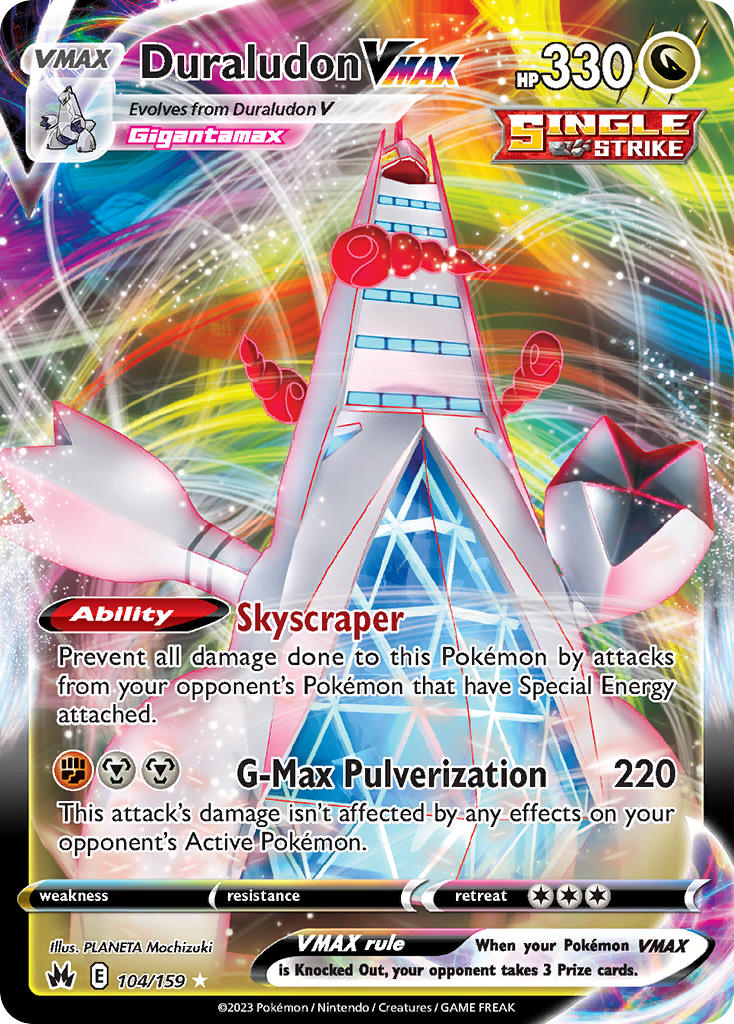 Duraludon VMAX - 104/159 - Scroll and Circuit Games