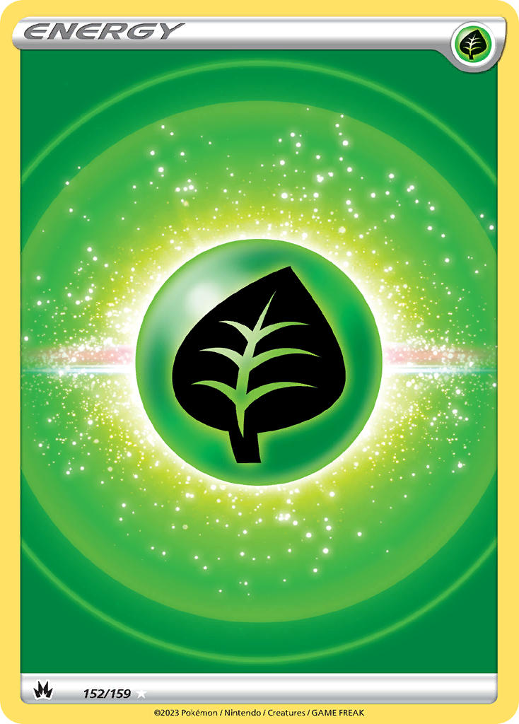 Grass Energy - 152/159 [Textured Holo] - Scroll and Circuit Games