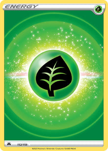 Grass Energy - 152/159 [Textured Holo] - Scroll and Circuit Games