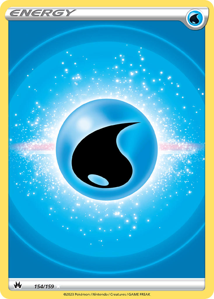 Water Energy - 154/159 [Textured Holo] - Scroll and Circuit Games