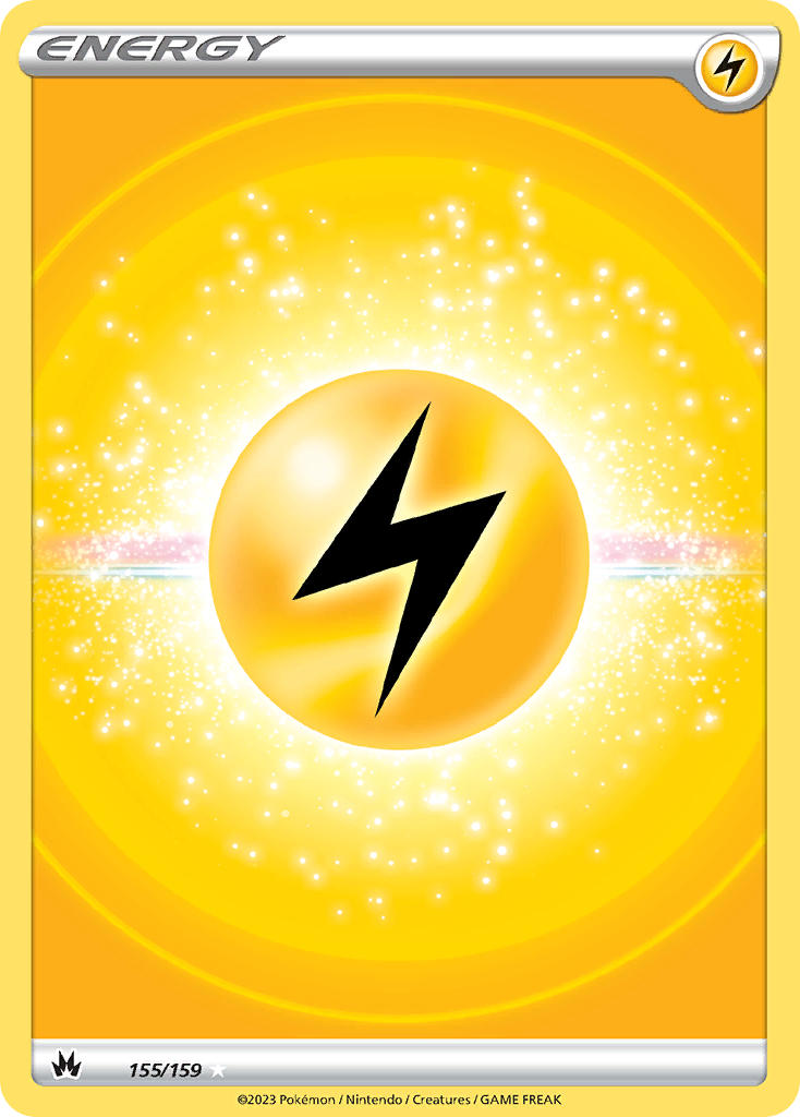 Lightning Energy - 155/159 [Textured Holo] - Scroll and Circuit Games