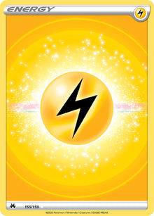 Lightning Energy - 155/159 [Textured Holo] - Scroll and Circuit Games