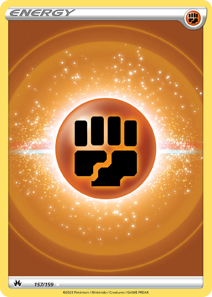 Fighting Energy - 157/159 [Textured Holo] - Scroll and Circuit Games