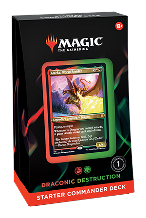 MTG - Starter Commander Deck (SCD) - Draconic Destruction