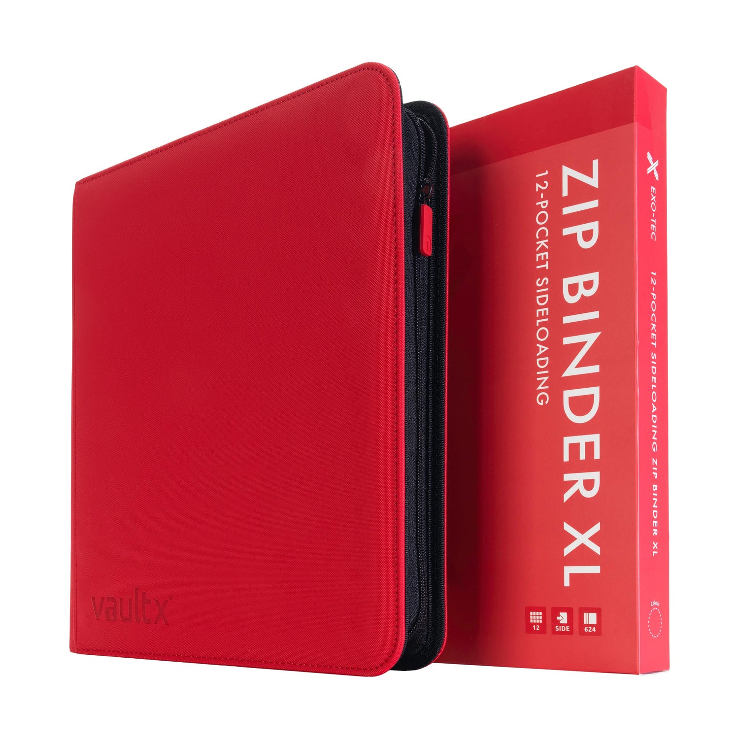 Vault X - 9 Pocket - Exo Tec Zip Binder - Royal Blue Vault X - 9 Pocket - Exo Tec Zip Binder - Royal Blue