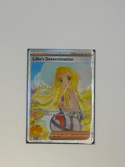 Lillie's Determination 184/132 - Mega Evolutions (MEG) - Near Mint (NM)