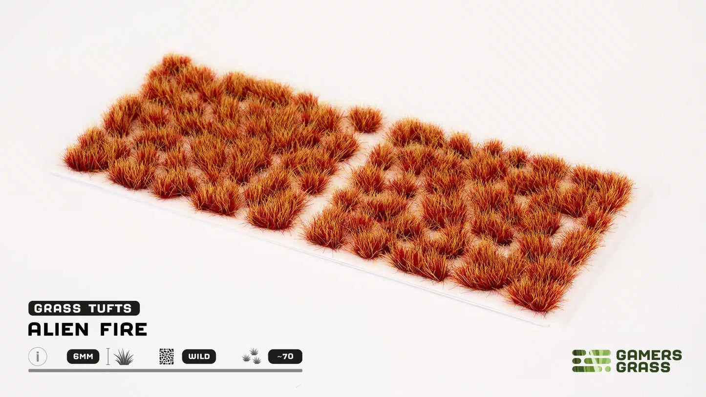 Gamers Grass - Alien Fire Tuft (6mm)