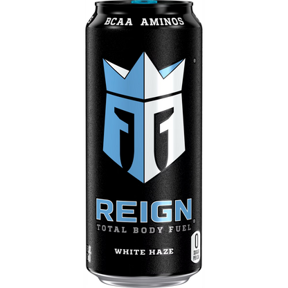 Reign Total Body Fuel, White Haze - Performance Energy Drink - 16 fl oz