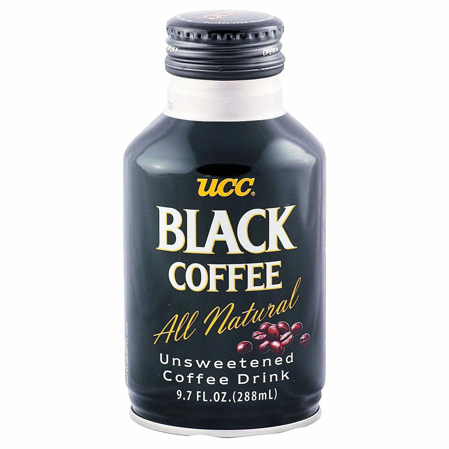 UCC - Black Coffee Can 9.74 fl oz