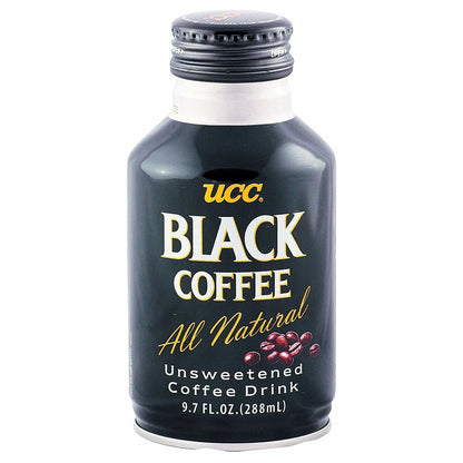 UCC - Black Coffee Can 9.74 fl oz