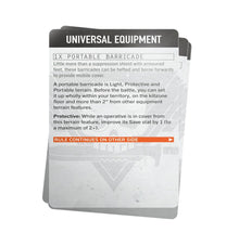 Warhammer 40k: Data Cards: Blooded
