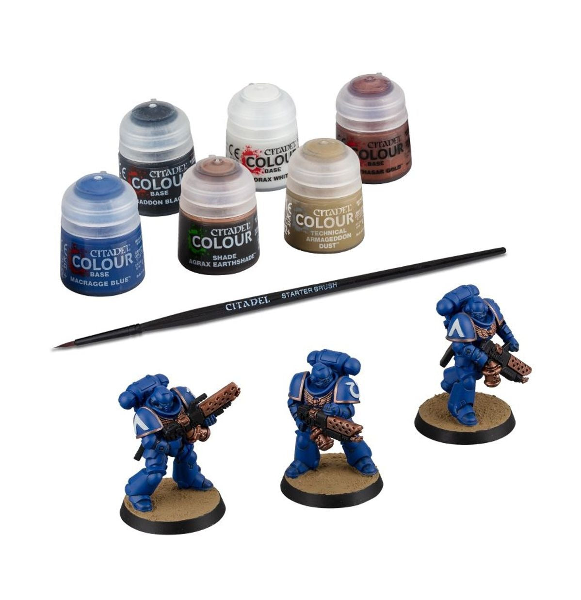 Warhammer 40k: Infernus Marines and Paints