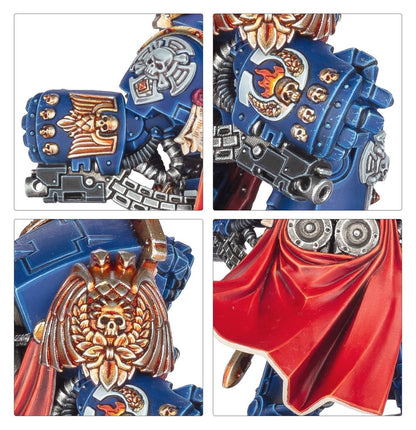 Warhammer 40k: Ultramarines: Marneus Calgar In Armour of Antilochus