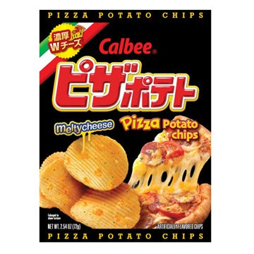 Pizza Flavored Potato Chips - Calbee