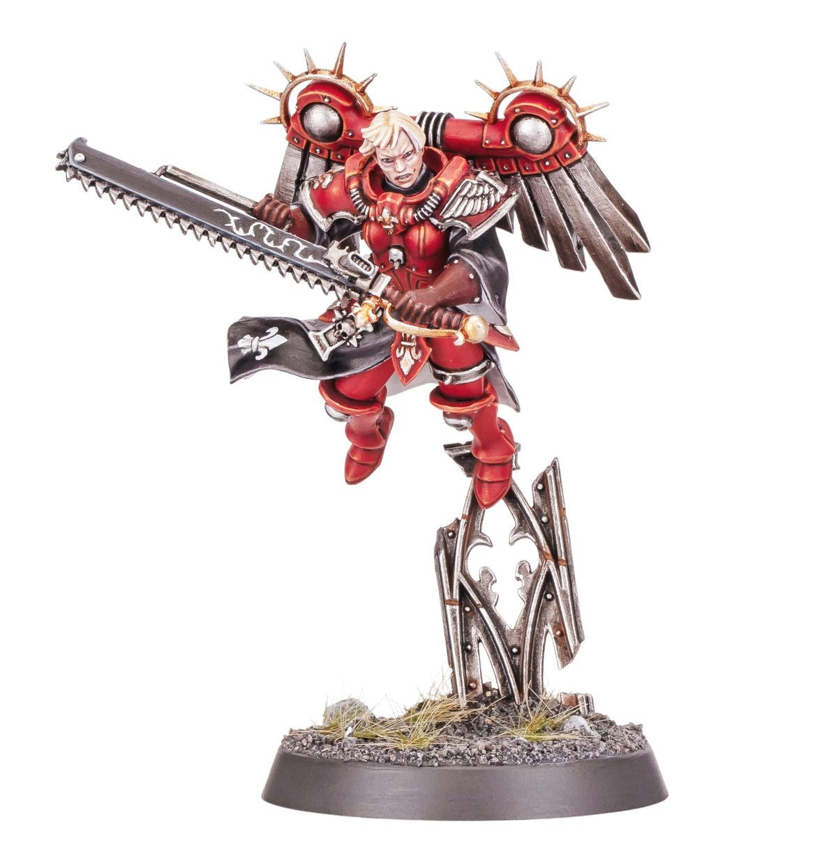 Warhammer 40k: Adepta Sororitas: Canoness with Jump Pack
