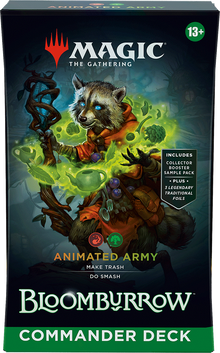 MTG:  Bloomburrow Commander Deck - Animated Army (BLC)